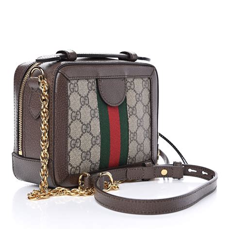 gucci vanity supreme bag|gucci ophidia white shoulder bag.